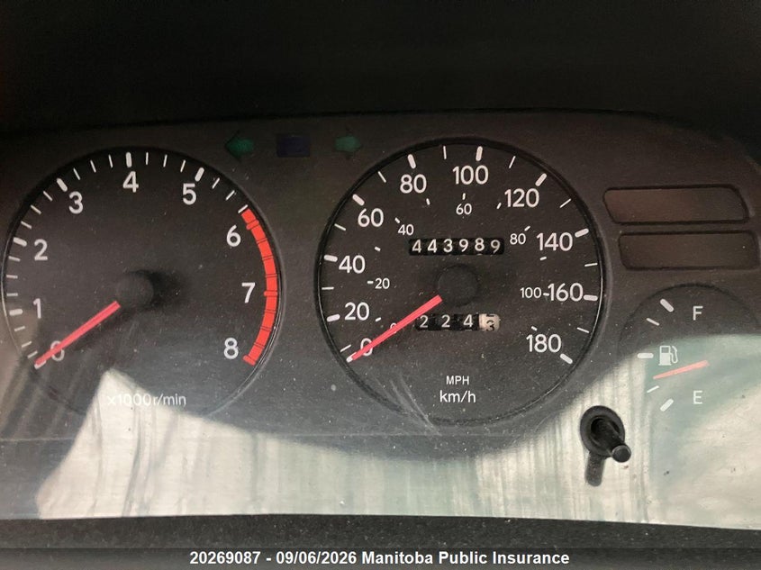1997 TOYOTA COROLLA SEDAN 1.8L I4 FI F