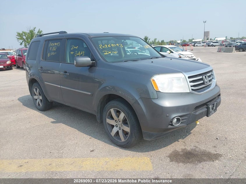 Vin: 5fnyf4h96db503311, lot: 10280077, honda pilot touring 2013 img_1