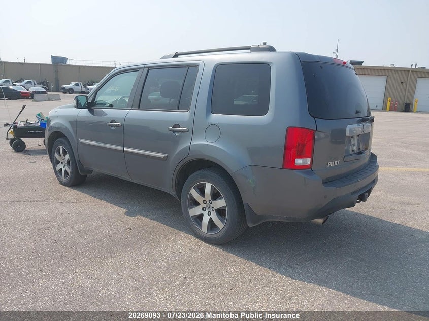 Vin: 5fnyf4h96db503311, lot: 10280077, honda pilot touring 20133