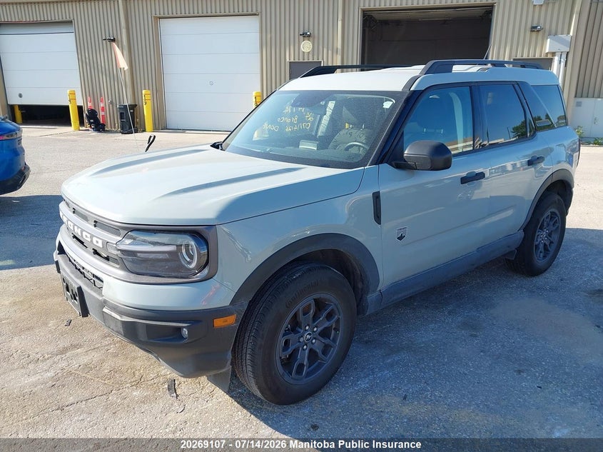2024 Ford Bronco Sport Big Bend VIN: 3FMCR9B64RRF14774 Lot: 20269107