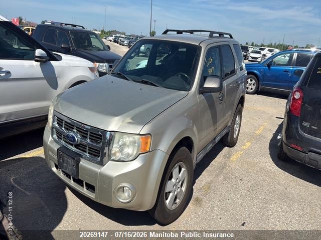 Vin: 1fmcu9dg1akd14366, lot: 10280131, ford escape xlt v6 20102