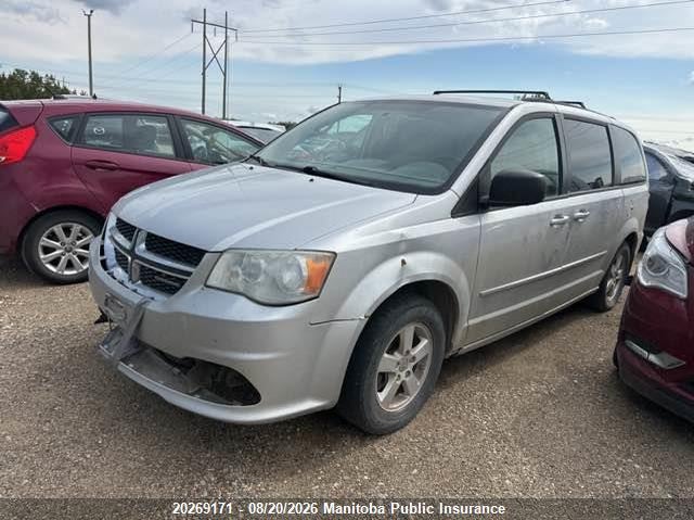 2012 Dodge Caravan, Front, IAAI, VIN 2C4RDGBG3CR172645 — photo 2