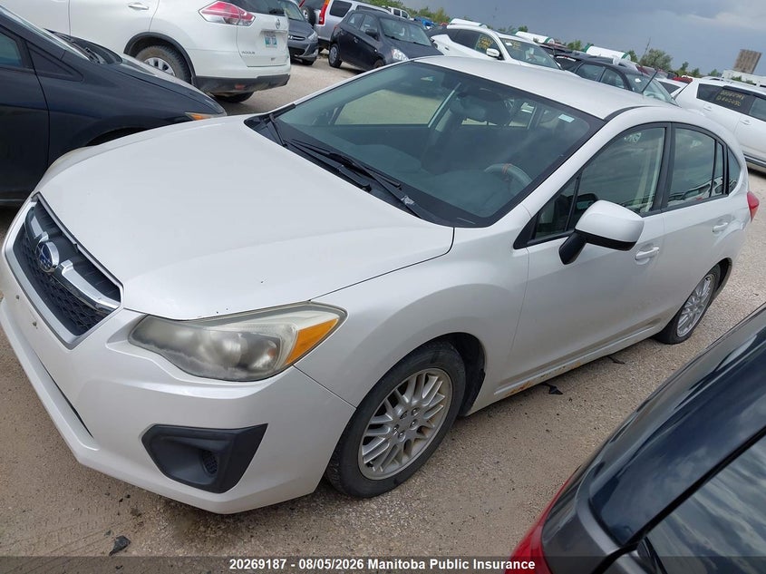 Vin: jf1gpac65dh851143, lot: 10280171, subaru impreza 2.0i 20132
