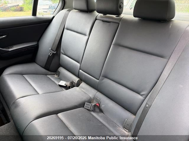 2009 BMW 3ER SEDAN 3.0L I6 FI DOHC 24V F4