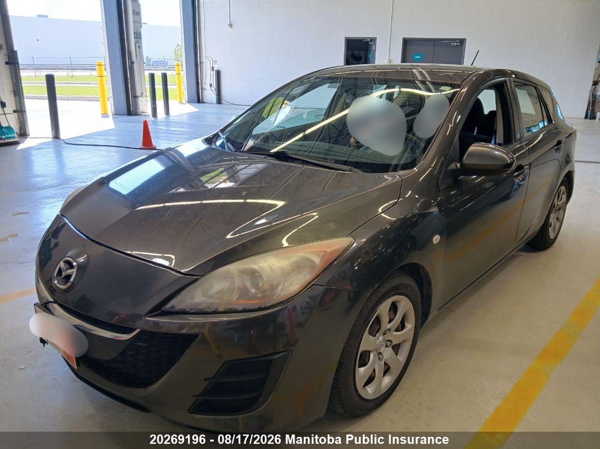 Vin: jm1bl1hf1a1184844, lot: 10280180, mazda 3 mazda sport gx 20102