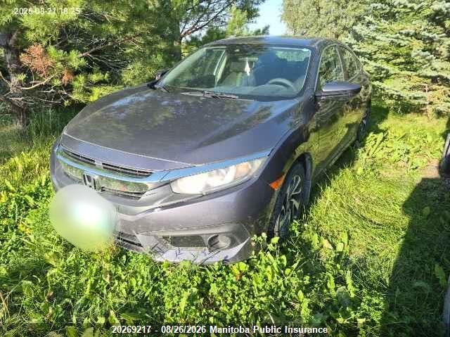 2017 Honda Civic, Затопление, IAAI, VIN 2HGFC2F89HH026230 — фото 2