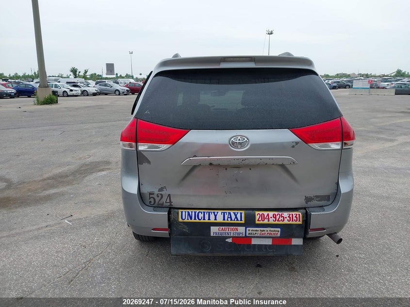 2013 Toyota Sienna Le V6 VIN: 5TDKK3DC2DS396461 Lot: 20269247
