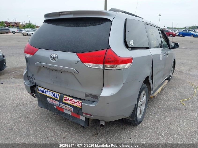 2013 Toyota Sienna Le V6 VIN: 5TDKK3DC2DS396461 Lot: 20269247