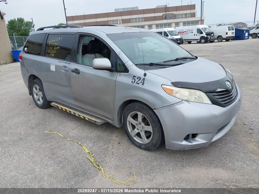 2013 Toyota Sienna Le V6 VIN: 5TDKK3DC2DS396461 Lot: 20269247