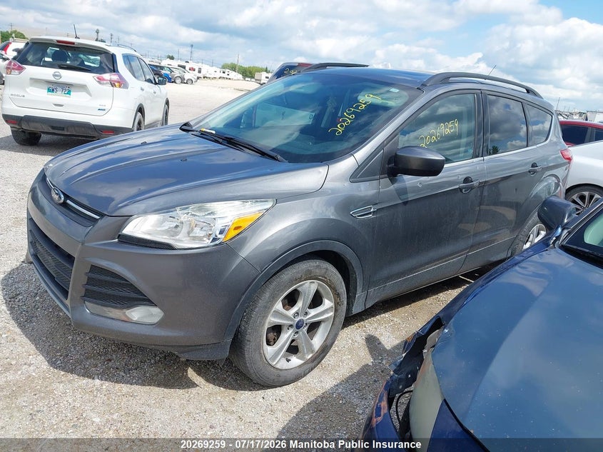 2014 Ford Escape, Hail, IAAI, VIN 1FMCU0GX1EUD27409 — photo 2
