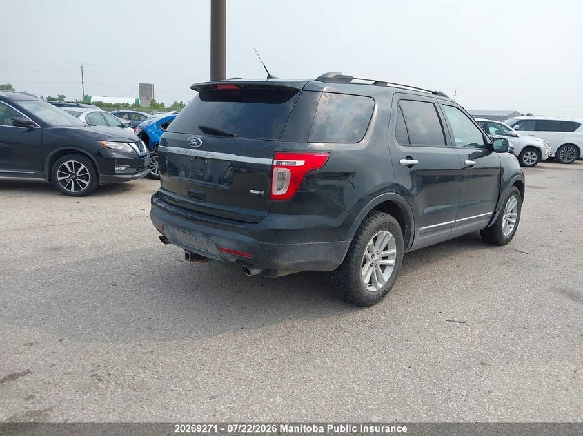 Vin: 1fm5k8d89dga31626, lot: 10280255, ford explorer xlt 20134