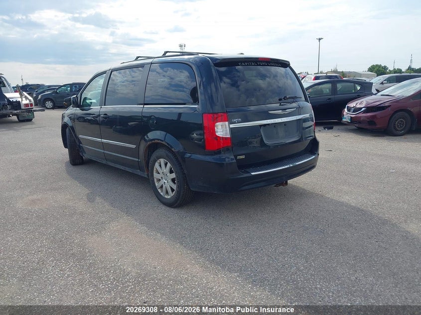 Vin: 2c4rc1bg2dr784773, lot: 10280292, chrysler town & country touring 20133