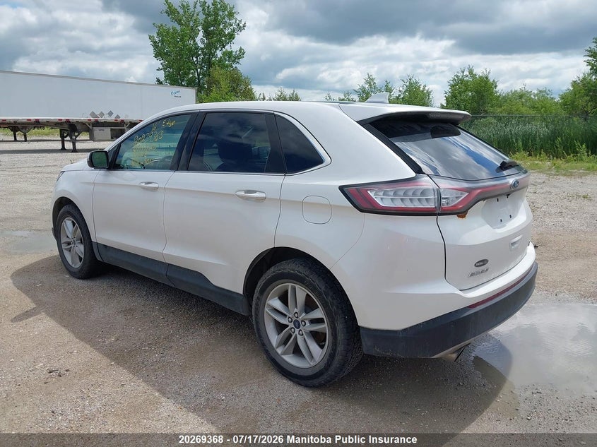 Vin: 2fmpk4j90gbb29017, lot: 10280352, ford edge sel 20163
