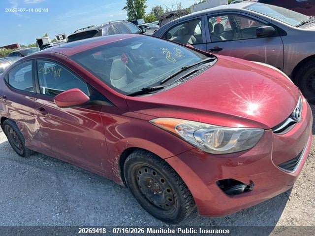 2012 HYUNDAI ELANTRA GLS