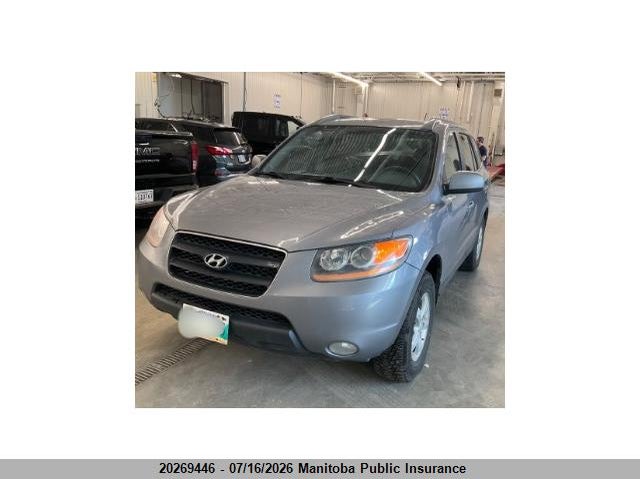 2008 Hyundai Santa Fe, Hail, IAAI, VIN 5NMSG13E08H197281 — photo 2
