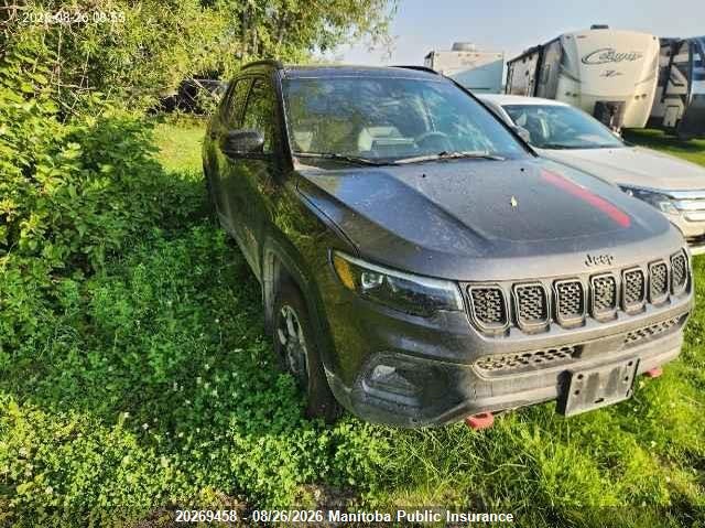 Vin: 3c4njddn3rt588850, lot: 10280442, jeep compass trailhawk 20242
