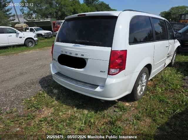 Vin: 2c4rdgbg6gr338484, lot: 10280463, dodge grand caravan sxt 20164