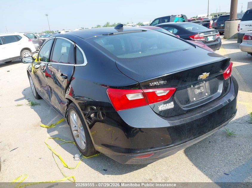 Vin: 1g1ze5st6gf342419, lot: 10280539, chevrolet malibu lt 20163