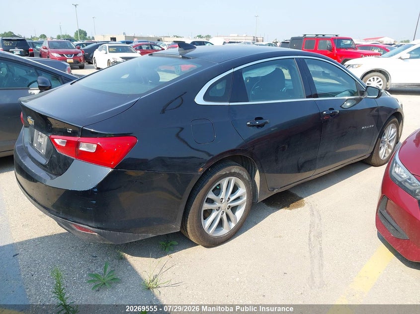 Vin: 1g1ze5st6gf342419, lot: 10280539, chevrolet malibu lt 20164