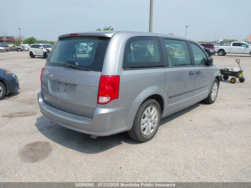 Vin: 2c4rdgbg9gr357725, lot: 10280576, dodge grand caravan se 20164