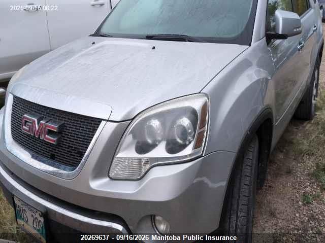 Vin: 1gkkvred9cj350773, lot: 10280621, gmc acadia sle 20122