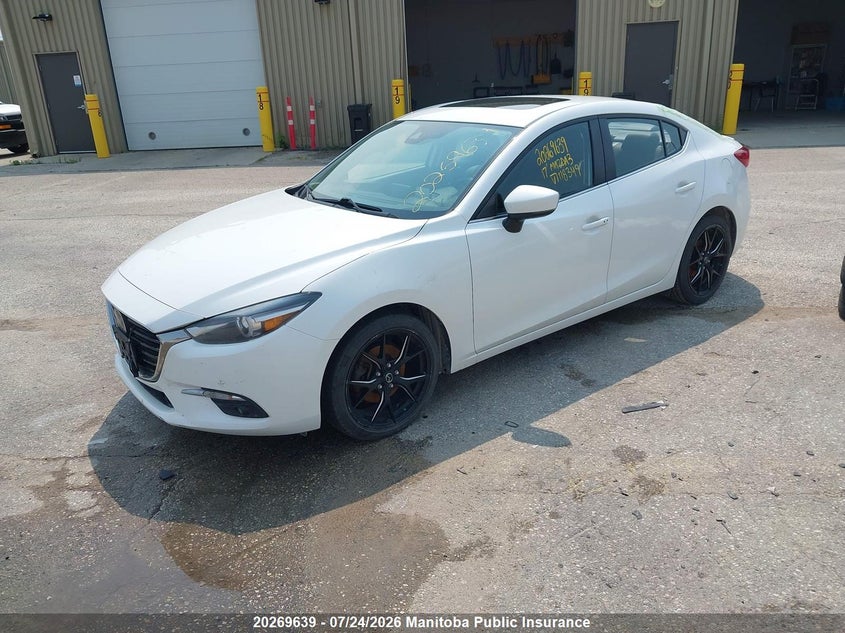 Vin: jm1bn1w36h1118349, lot: 10280623, mazda mazda3 gt sky 20172