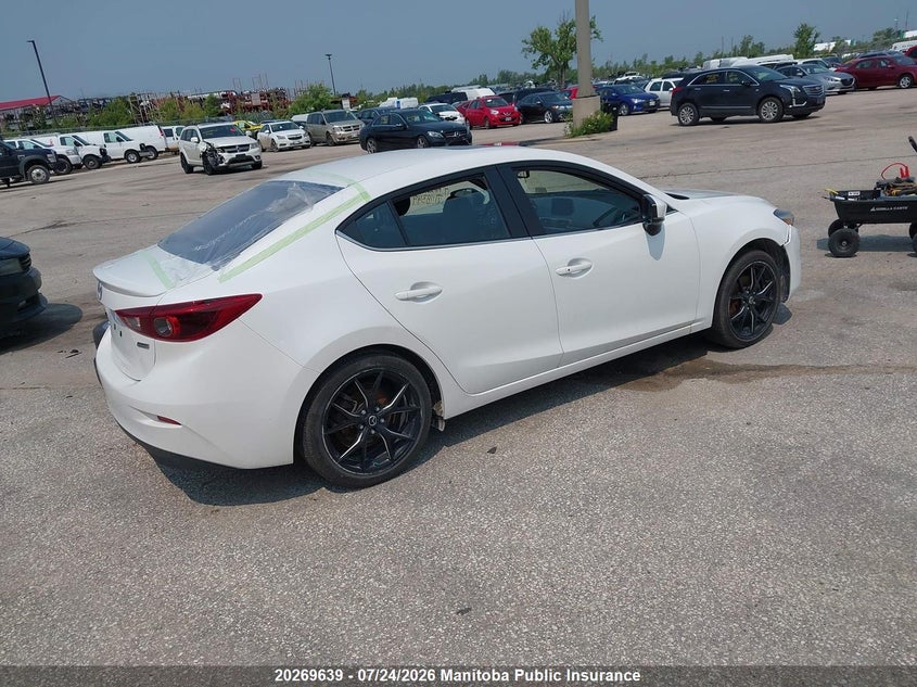 Vin: jm1bn1w36h1118349, lot: 10280623, mazda mazda3 gt sky 20174