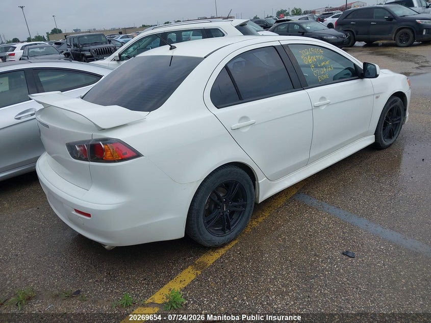 Vin: ja32u2fu7eu606770, lot: 10280638, mitsubishi lancer gt 20144