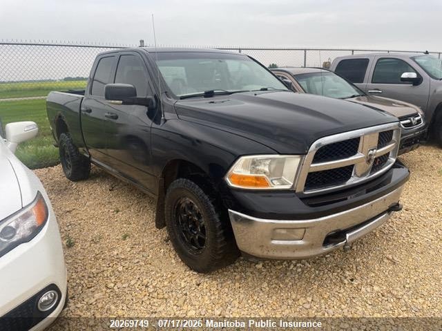 2009 DODGE RAM 1500 SLT QUAD CAB PICKUP 5.7L V8 FI OHV 16V NF2