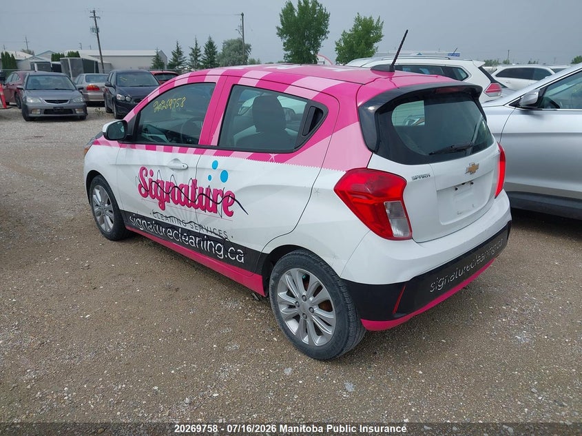 2017 Chevrolet Spark Lt VIN: KL8CD6SA7HC820816 Lot: 20269758