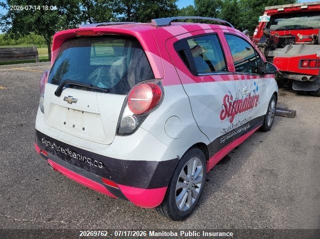 Vin: kl8cf6s92dc587941, lot: 10280746, chevrolet spark lt 20134