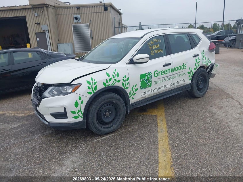 Vin: 5n1at2mv2jc765641, lot: 10280787, nissan rogue s 20182
