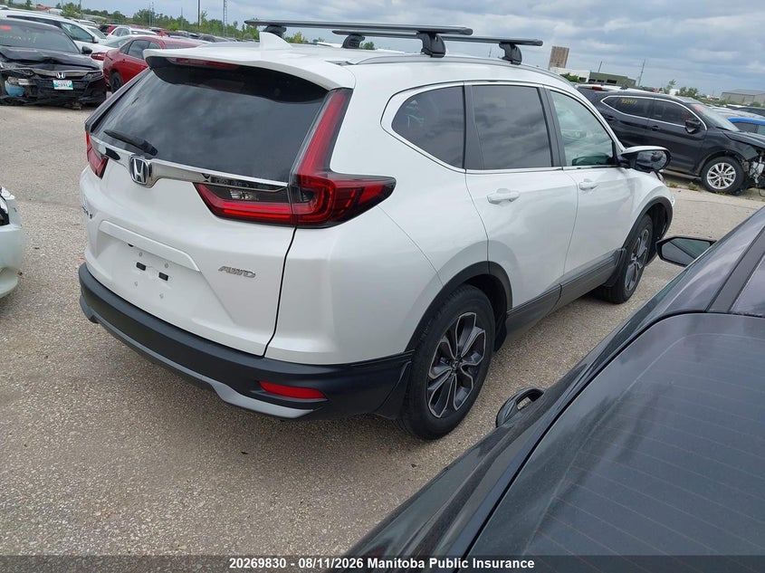 Vin: 2hkrw2h84mh205258, lot: 10280814, honda cr-v ex-l 20214
