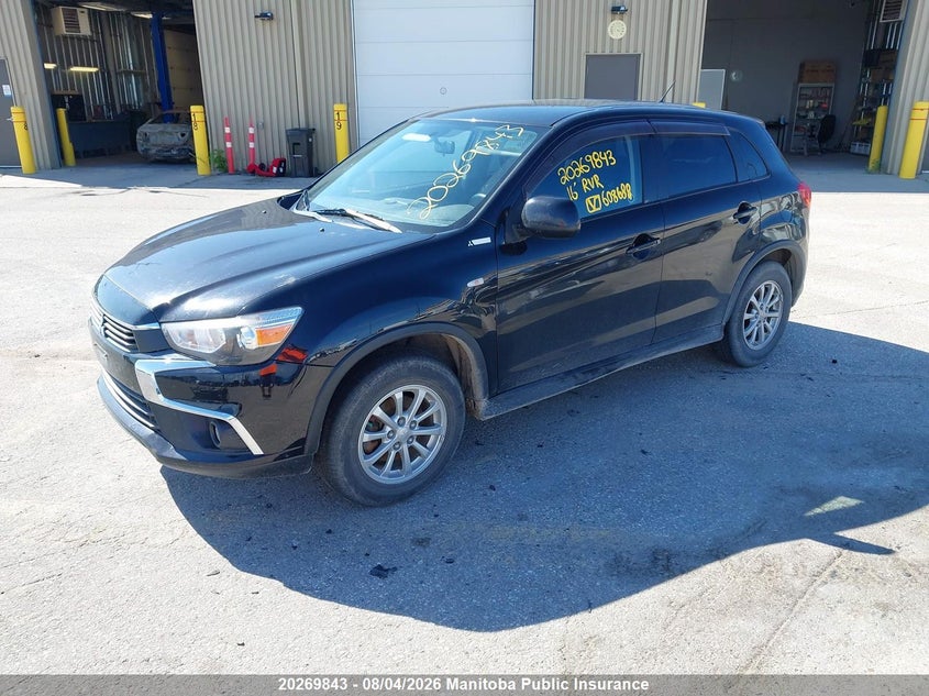 Vin: ja4aj3au6gz608688, lot: 10280827, mitsubishi rvr se 20162