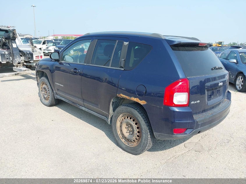 Vin: 1c4njdab8dd270134, lot: 10280858, jeep compass north 20133
