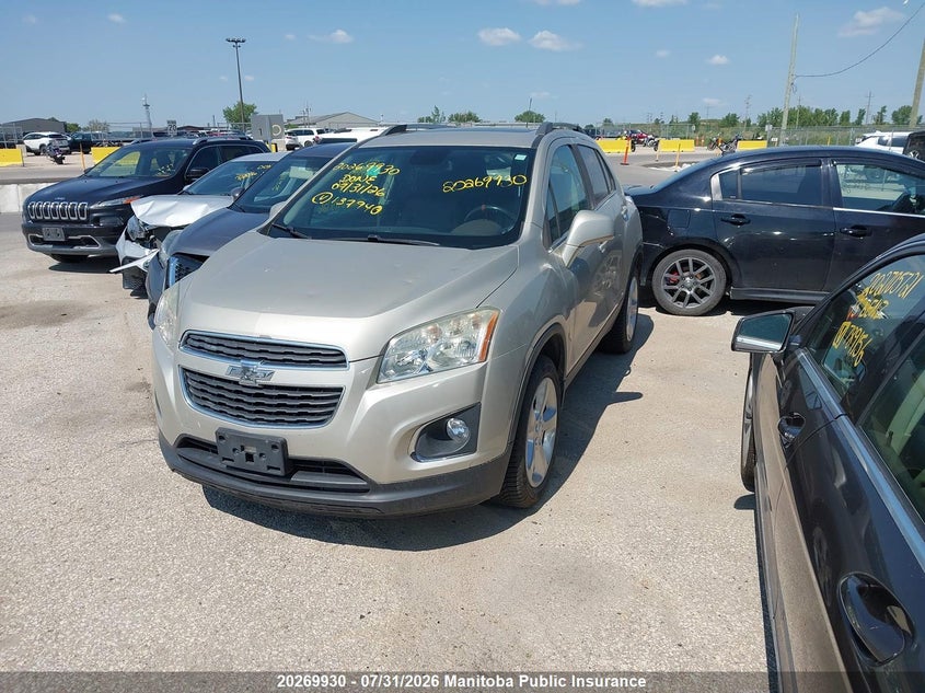 Vin: 3gncjtsb0fl137940, lot: 10280914, chevrolet trax ltz 20152