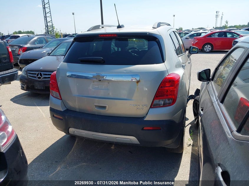 Vin: 3gncjtsb0fl137940, lot: 10280914, chevrolet trax ltz 20154