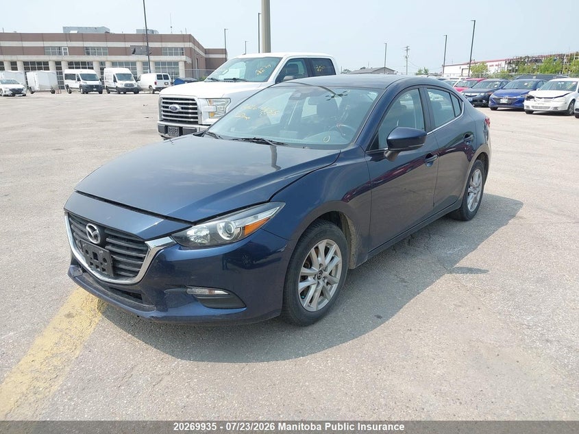 Vin: jm1bn1v71h1152316, lot: 10280919, mazda mazda3 gs sky 20172