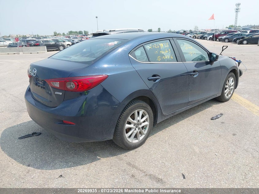 Vin: jm1bn1v71h1152316, lot: 10280919, mazda mazda3 gs sky 20174