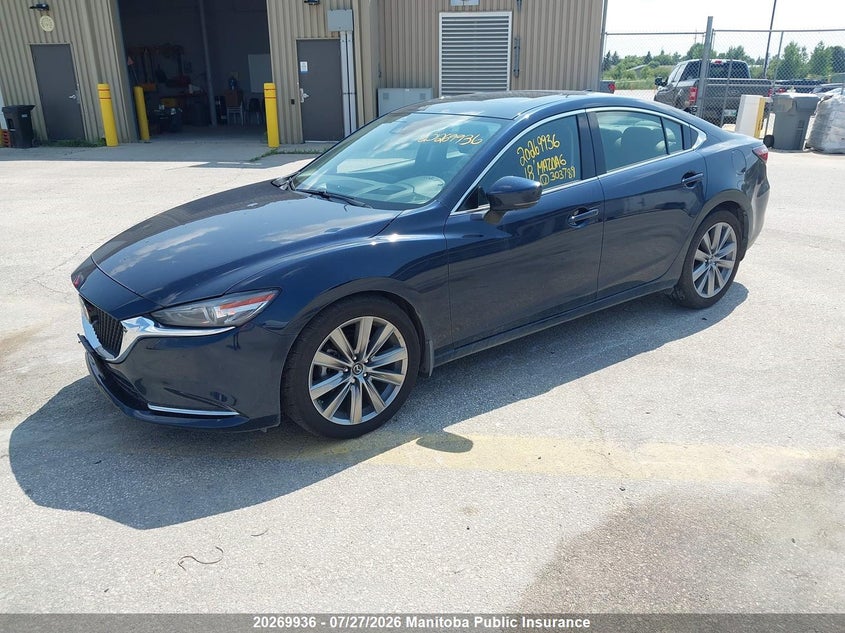 Vin: jm1gl1wyxj1303789, lot: 10280920, mazda mazda6 gt 2.5t null 20182
