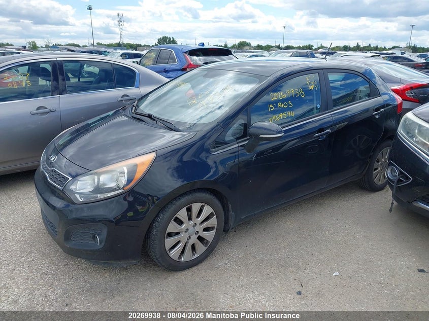 Vin: knadn5a35f6969594, lot: 10280922, kia rio5 ex 20152