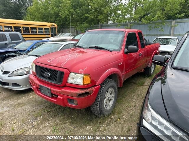 2004 Ford Ranger Supercab VIN: 1FTZR45E84PA36573 Lot: 20270004