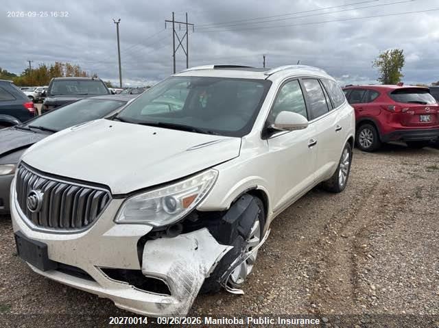 Vin: 5gakvckd3fj188898, lot: 10280998, buick enclave 20152