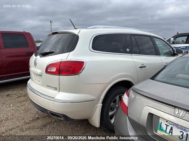 Vin: 5gakvckd3fj188898, lot: 10280998, buick enclave 20153