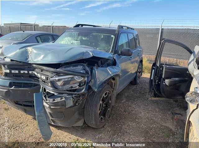 Vin: 3fmcr9c67nre06853, lot: 10281002, ford bronco sport null 20222