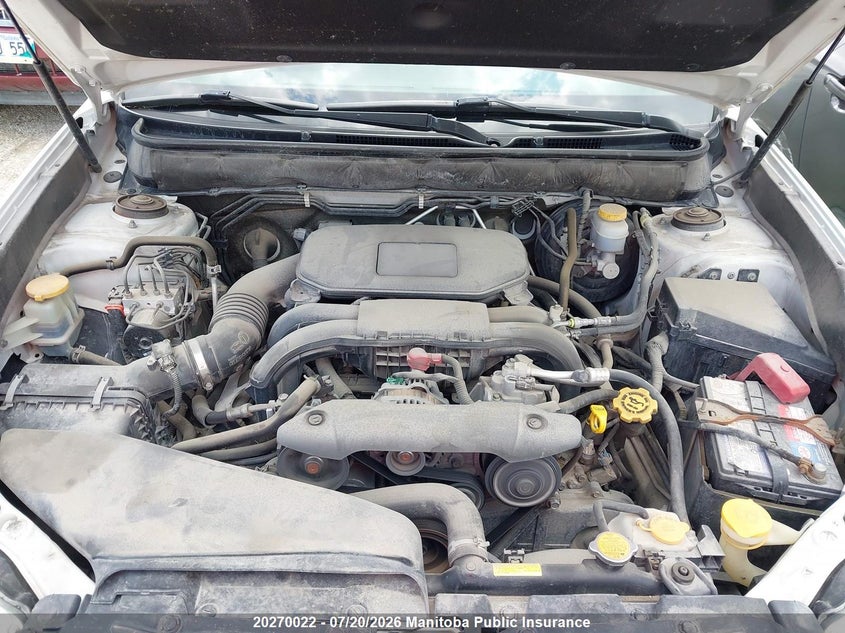 2012 Subaru Legacy 2.5I VIN: 4S3BMGG63C3009200 Lot: 20270022
