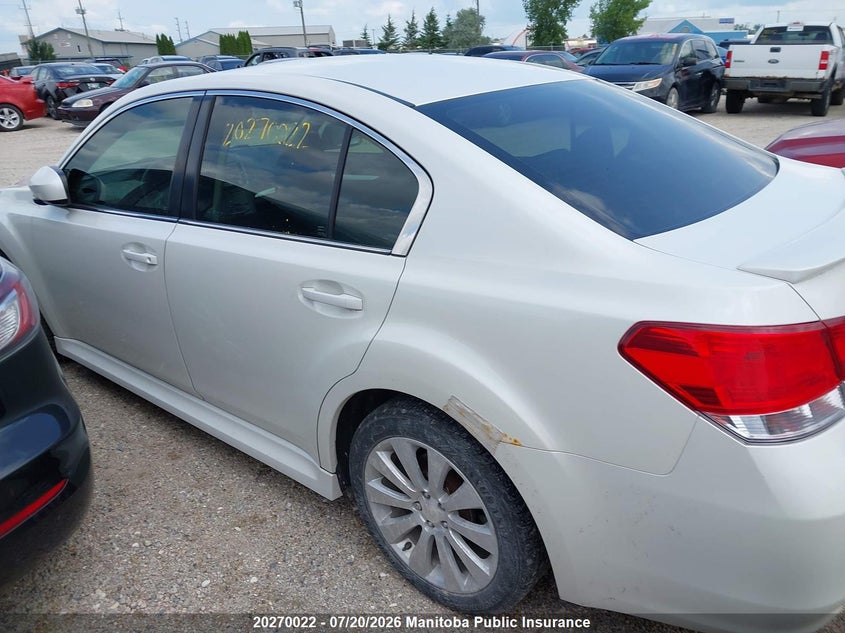 2012 Subaru Legacy 2.5I VIN: 4S3BMGG63C3009200 Lot: 20270022