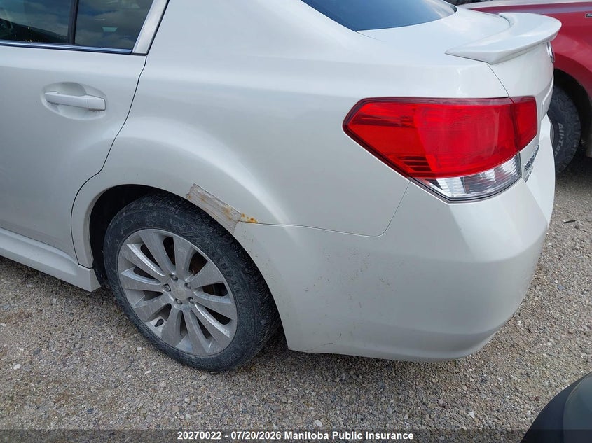 2012 Subaru Legacy 2.5I VIN: 4S3BMGG63C3009200 Lot: 20270022