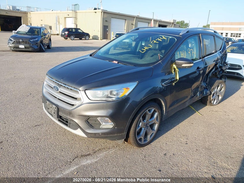 2017 FORD ESCAPE SPORT UTILITY VEHICLE GAS