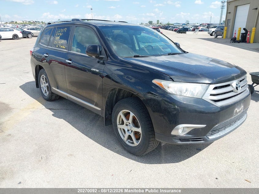 Vin: 5tddk3eh4cs147161, lot: 10281076, toyota highlander limited v6 2012 img_1